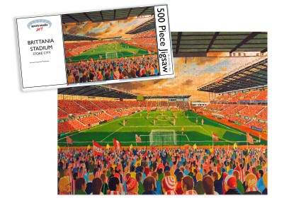 Britannia Stadium Fine Art Jigsaw Puzzle - Stoke City FC
